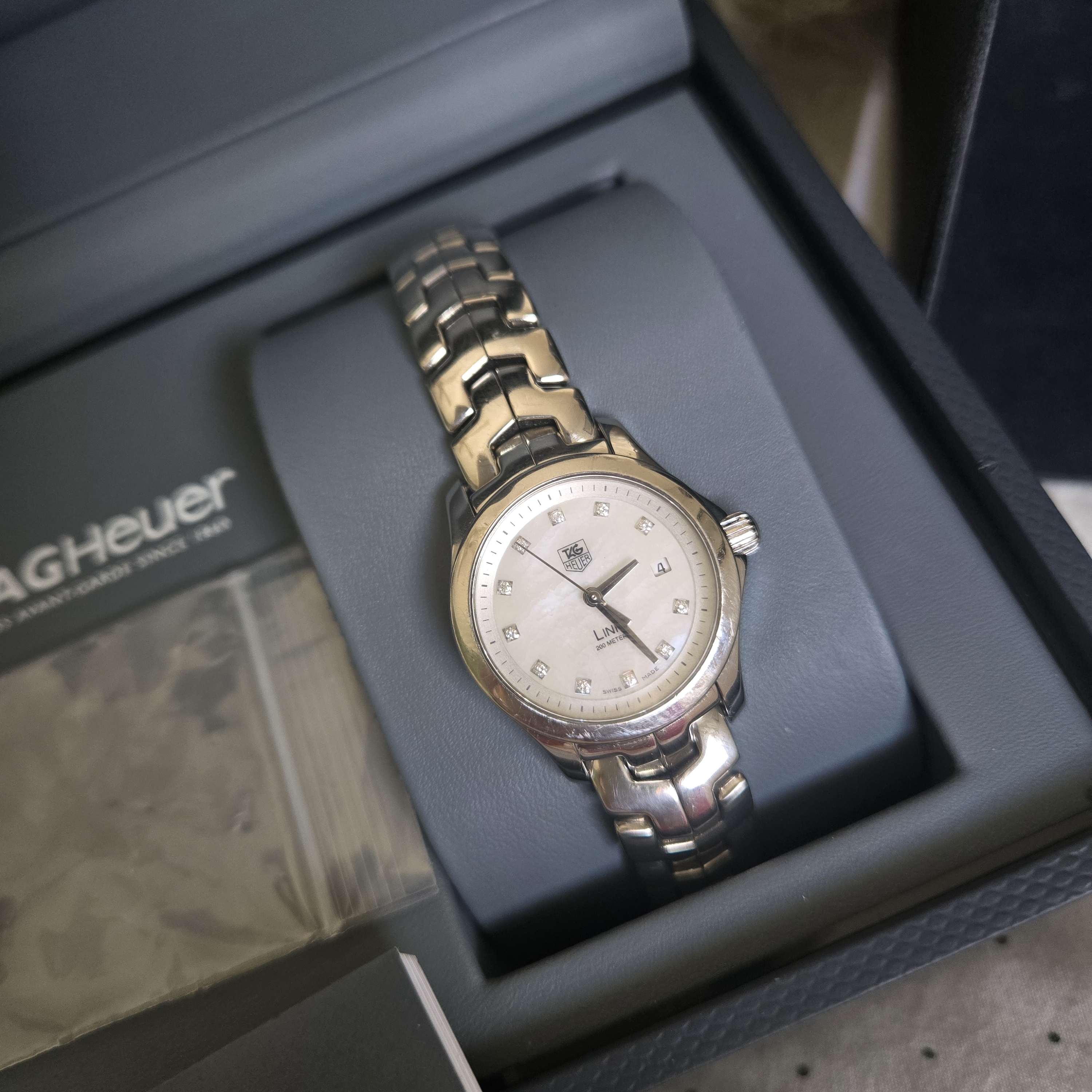 Tag Heuer Silver Watch
